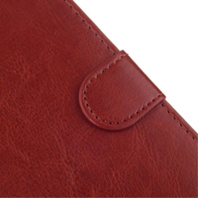 LG G4 (H815) atvēramais ādas brūns maciņš (maks) / Vacins.lv