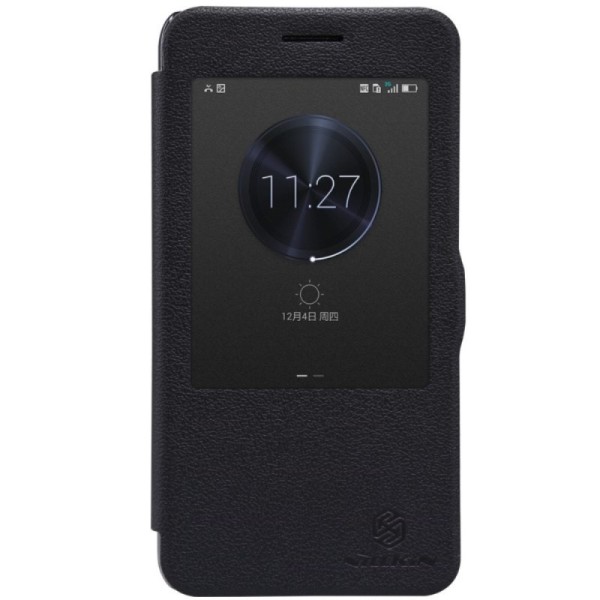 „Nillkin“ Fresh atverčiamas dėklas - juodas (Honor 4X)