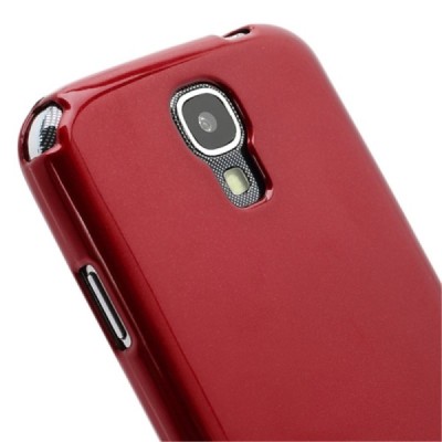 Samsung Galaxy S4 Mercury sarkans cieta silikona (TPU) apvalks / vacins.lv
