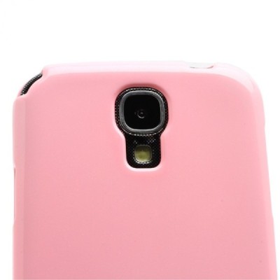 Samsung Galaxy S4 Mercury gaiši rozs cieta silikona (TPU) apvalks / vacins.lv