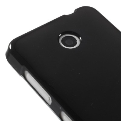 Nokia Lumia 630 (635) Mercury melns cieta silikona (TPU) apvalks / vacins.lv