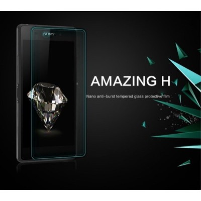 Sony Xperia Z2 Nillkin 9H Tempered Glass ekrāna aizsargstikls / Vacins.lv