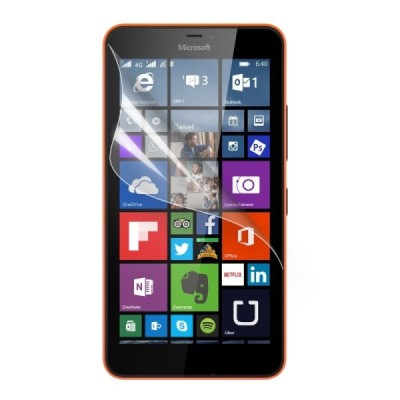 Microsoft Lumia 640 XL skaidri apsauginė ekrano plėvelė / Priedai.lt