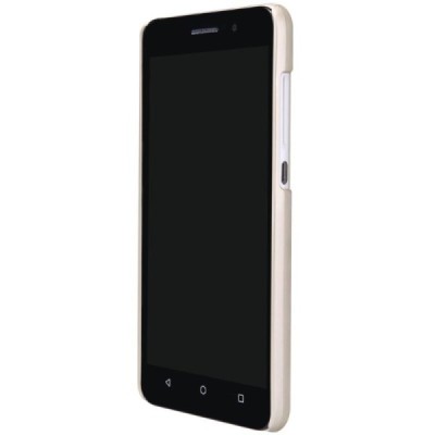 Huawei Honor 4X Nillkin Frosted Shield zelta plastmasas apvalks + ekrāna aizsargplēve / Vacins.lv
