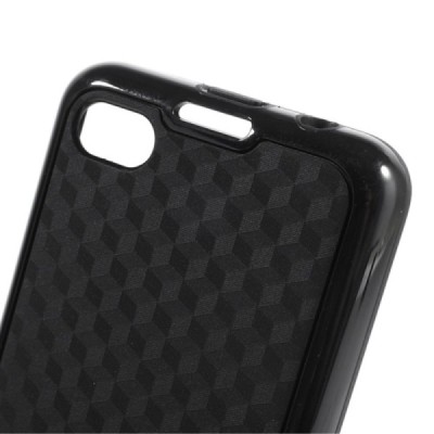 BlackBerry Z30 cieta silikona (TPU) melns apvalks / vacins.lv