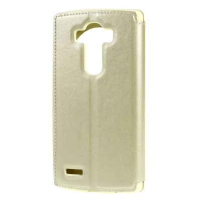LG G4 (H815) Roar Noble ādas atvēramais zelta maciņš / Vacins.lv