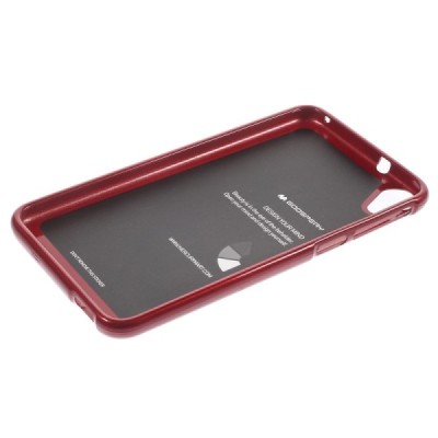 HTC Desire 820 raudonas Mercury kieto silikono (TPU) dėklas / Priedai.lt