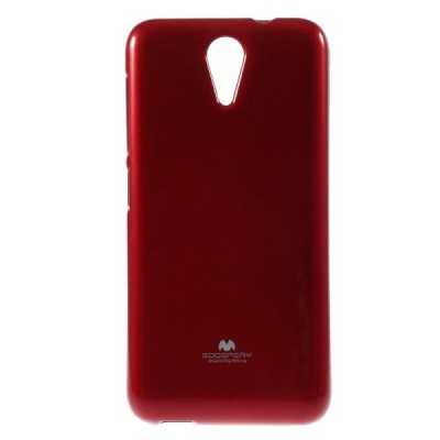 HTC Desire 620 Mercury sarkans cieta silikona (TPU) apvalks / vacins.lv