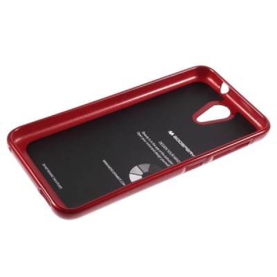 HTC Desire 620 Mercury sarkans cieta silikona (TPU) apvalks / vacins.lv