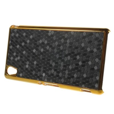 Sony Xperia M4 Aqua melns elegants porains apvalks / vacins.lv