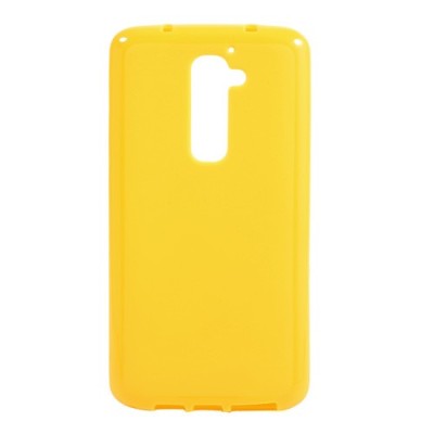 „Jelly Case“ geltonas LG G2 dėklas (dėkliukas) / Priedai.lt