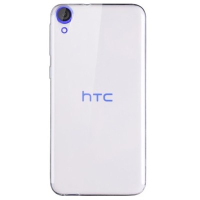 HTC Desire 820 skaidrus (permatomas) kieto silikono TPU ploniausias pasaulyje bespalvis dėklas / Priedai.lt