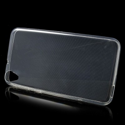 HTC Desire 820 dzidrs (caurspīdīgs) cieta silikona TPU pasaulē planākais apvalks / Vacins.lv
