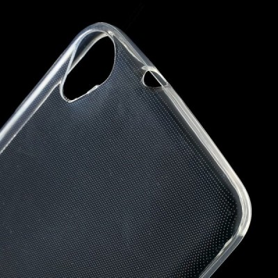 HTC Desire 820 dzidrs (caurspīdīgs) cieta silikona TPU pasaulē planākais apvalks / Vacins.lv