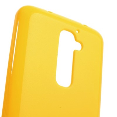 „Jelly Case“ geltonas LG G2 dėklas (dėkliukas) / Priedai.lt
