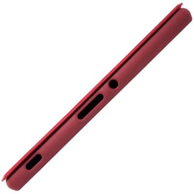 Greznais „Nillkin“ Qin sērijas ādas atvērams sarkans Sony Xperia Z3+ Plius maciņš / Vacins.lv