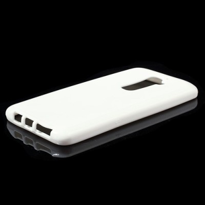 „Jelly Case“ baltas LG G2 dėklas (dėkliukas) / Priedai.lt