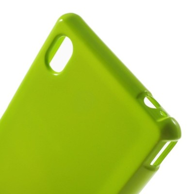 Sony Xperia M4 Aqua Mercury zaļš cieta silikona (TPU) apvalks / Vacins.lv