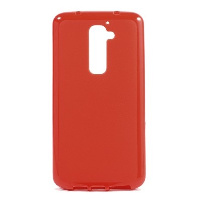 „Jelly Case“ raudonas LG G2 dėklas (dėkliukas) / Priedai.lt
