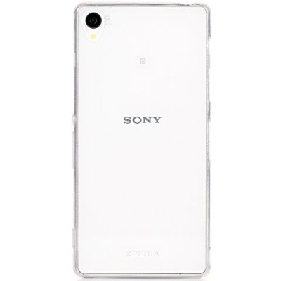Sony Xperia Z3+ Pluss dzidrs (caurspīdīgs) cieta silikona TPU pasaulē planākais apvalks / Vacins.lv