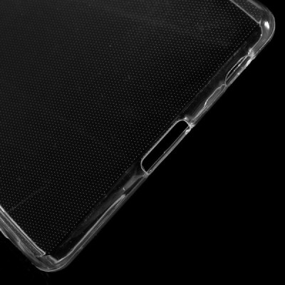 Sony Xperia Z3+ Pluss dzidrs (caurspīdīgs) cieta silikona TPU pasaulē planākais apvalks / Vacins.lv