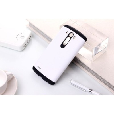 Pastiprinātas aizsardzības balts LG G3 D855 (D850, D851) apvalks / Vacins.lv