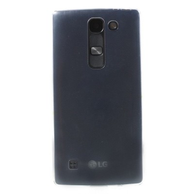 LG Spirit 4G LTE skaidrus (permatomas) kieto silikono TPU ploniausias pasaulyje bespalvis dėklas / Priedai.lt