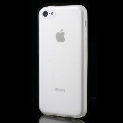 Apple iPhone 5C dzidrs (matēts) cieta silikona TPU pasaulē planākais apvalks / Vacins.lv