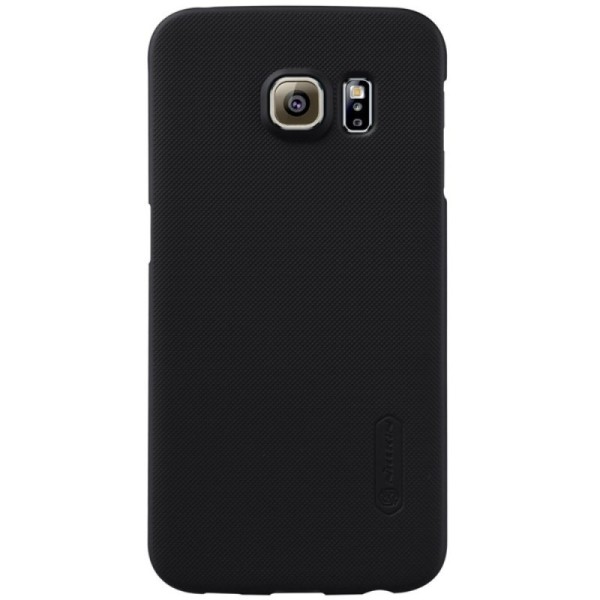 „Nillkin“ Frosted Shield apvalks - melns (Galaxy S6 Edge)