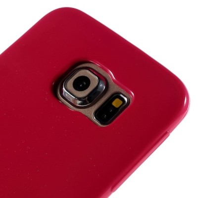 Samsung Galaxy S6 Edge (G925) Mercury tumši rozs cieta silikona (TPU) apvalks / vacins.lv