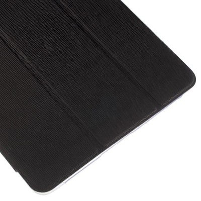 Samsung Galaxy Tab A 9.7 (T555, T550) plonas atverčiamas juodas dėklas / Priedai.lt