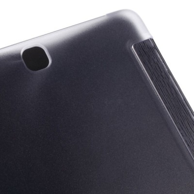 Samsung Galaxy Tab A 9.7 (T555, T550) plonas atverčiamas juodas dėklas / Priedai.lt