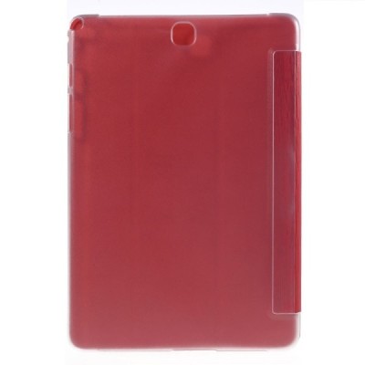 Samsung Galaxy Tab A 9.7 (T555, T550) plāns atvēramais sarkans maciņš / Vacins.lv