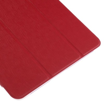 Samsung Galaxy Tab A 9.7 (T555, T550) plāns atvēramais sarkans maciņš / Vacins.lv