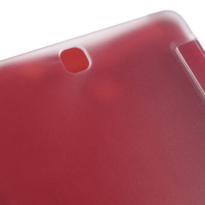 Samsung Galaxy Tab A 9.7 (T555, T550) plāns atvēramais sarkans maciņš / Vacins.lv