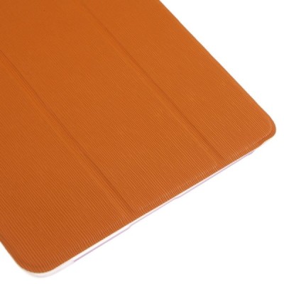 Samsung Galaxy Tab A 9.7 (T555, T550) plonas atverčiamas oranžinis dėklas / Priedai.lt