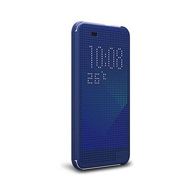 HTC Desire 820 Smart Dot View atverčiamas mėlynas dėklas / Priedai.lt