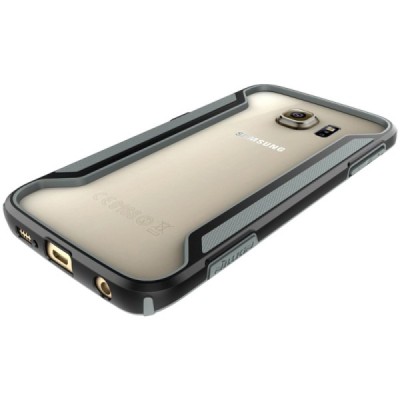 Samsung Galaxy S6 Edge Nillkin Slim melns rāmis (sānu apmale, bamperis) / Vacins.lv