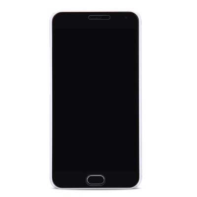 Meizu m2 note Nillkin Frosted Shield baltas plastikinis dėklas + apsauginė ekrano plėvelė / Priedai.lt