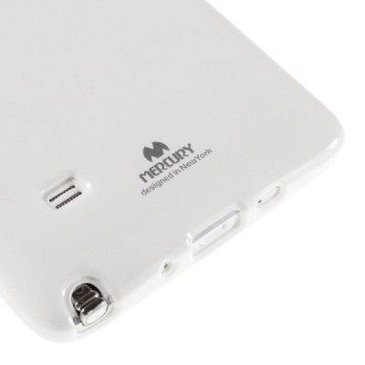 Samsung Galaxy Note 4 (N910) Mercury balts cieta silikona (TPU) apvalks / vacins.lv
