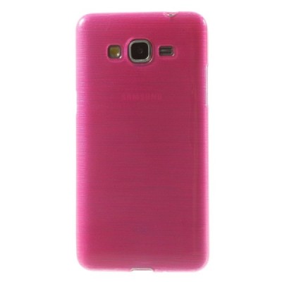Samsung Galaxy Grand Prime (G350) dzidrs un matēts cieta silikona (TPU) rozs apvalks / Vacins.lv
