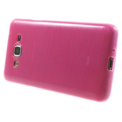 Samsung Galaxy Grand Prime (G350) dzidrs un matēts cieta silikona (TPU) rozs apvalks / Vacins.lv