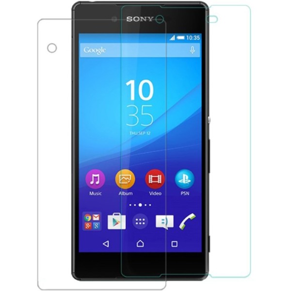 „Nillkin“ 9H Tempered Glass ekrāna aizsargstikls 0.33 mm + aizsargplēve aizmugurējām vāciņam (Xperia Z3+)