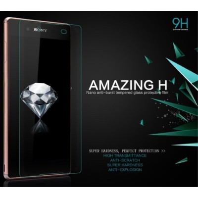 Sony Xperia Z3+ Nillkin 9H Tempered Glass ekrāna aizsargstikls / Vacins.lv
