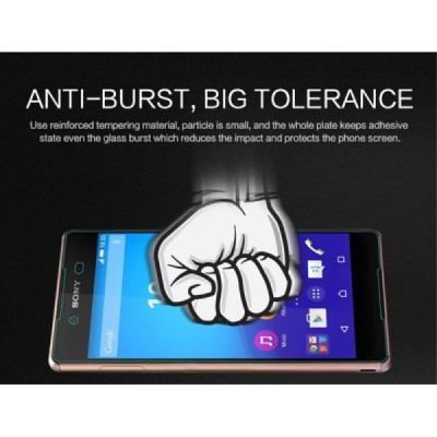 Sony Xperia Z3+ Nillkin 9H Tempered Glass ekrāna aizsargstikls / Vacins.lv