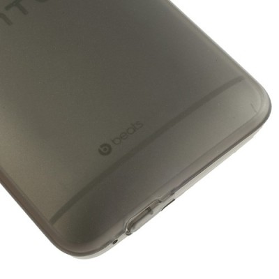 HTC One mini aptumšots cieta silikona futrālis / Vacins.lv