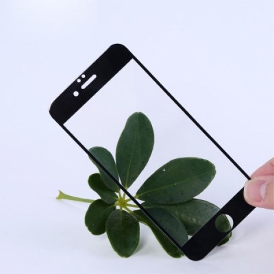 Apple iPhone 6 Plus Devia 9H Tempered Glass melns ekrāna aizsargstikls / Vacins.lv