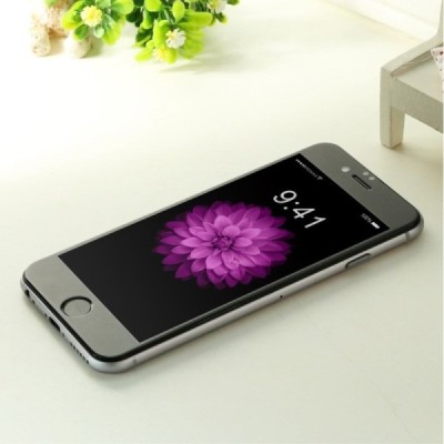 Apple iPhone 6 Plus Devia 9H Tempered Glass melns ekrāna aizsargstikls / Vacins.lv