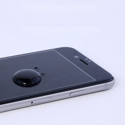 Apple iPhone 6 Plus Devia 9H Tempered Glass melns ekrāna aizsargstikls / Vacins.lv