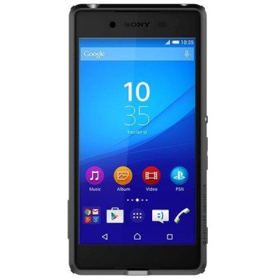 Sony Xperia Z3+ (Plius) Nillkin Slim rėmelis (kraštų apvadas, bamperis) - juodas / Priedai.lt